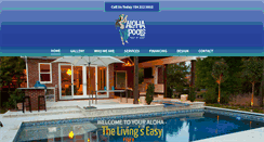 Desktop Screenshot of poolsbyaloha.com